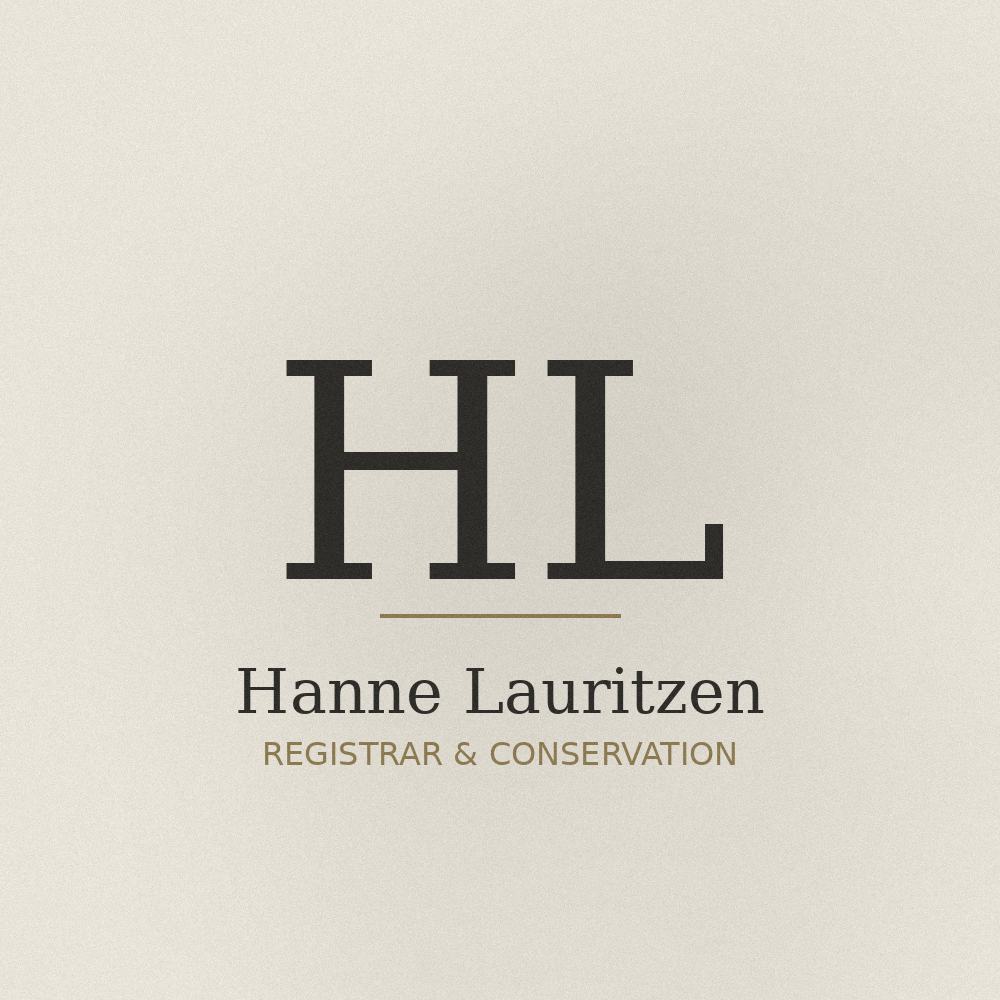 Hanne Lauritzen, Registrar and Conservation